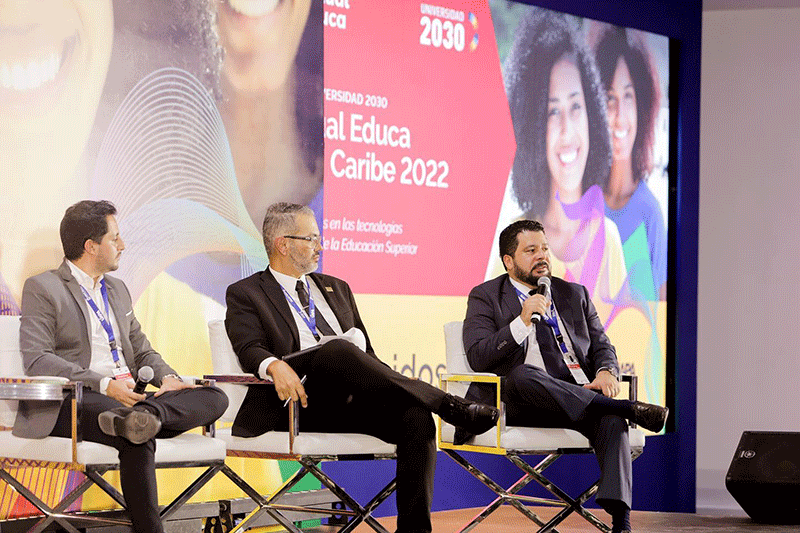 U San Marcos representa a Costa Rica en el Foro Internacional de Virtual Educa Gran Caribe 2022